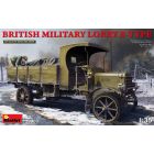 Miniart - British Military Lorry B-type 1:35 (1/20) * - MIN39003
