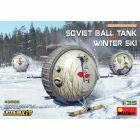 Miniart - Soviet Ball Tank With Winter Ski Interior Kit - Min40008