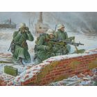 Zvezda - Ger. Machine-gun W/crew (Winter Uniform) (Zve6210)