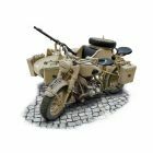 Italeri - German Milit. Motorcycle Sidecar 1:9 (Ita7403s)