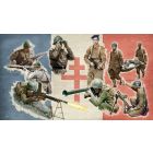 Italeri - French Infantry (Wwii) 49 Figures 1:72 (4/19) * (Ita6189s)