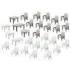 Faller - 24 Garden chairs and 6 Tables