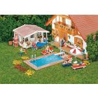 Faller - Swimming pool and utility shed