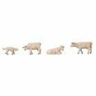 Faller - Cows Figurine set with mini sound effect - FA272800