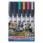 Mrhobby - Gundam Metallic Marker Set 2 (Mrh-ams-125)