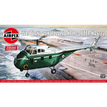 Airfix - 1:72 Westland Whirlwind Helicopter (9/22) *af02056v
