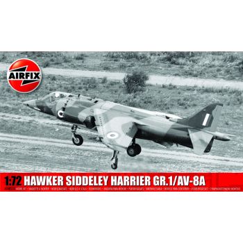 Airfix - 1:72 HAWKER SIDDELEY HARRIER GR.1/AV-8A (7/23) *