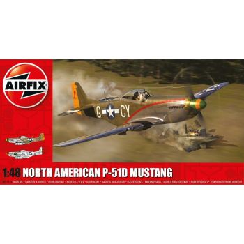 Airfix - 1:48 North American P-51d Mustang (5/22) *af05131a