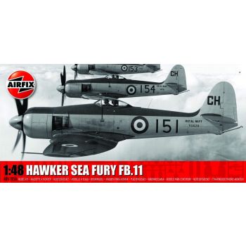 Airfix - 1:48 HAWKER SEA FURY FB.II (8/23) *