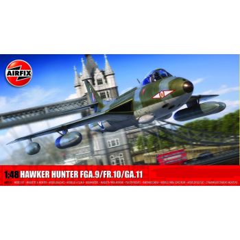 Airfix - 1:48 HAWKER HUNTER FGA.9/FR.10/GA.11 (6/23) *