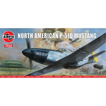 Airfix - 1/24 NORTH AMERICAN P-51D MUSTANG (11/24) *