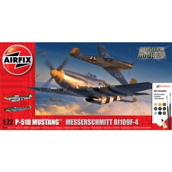 Airfix - 1/72 P-51D MUSTANG VS BF109F-4 DOGFIGHT DOUBLE (4/24) *