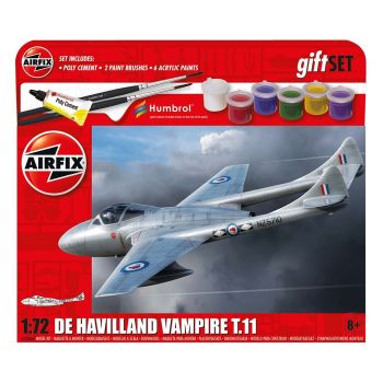 Airfix - 1:72 Hanging Gift Set De Havilland Vampire T.11af55204a