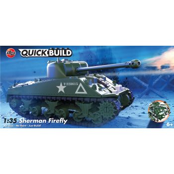 Airfix - QUICKBUILD SHERMAN FIREFLY (4/24) *