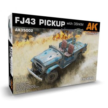 AK Models - 1/35 FJ43 PICKUP WITH DSHKM