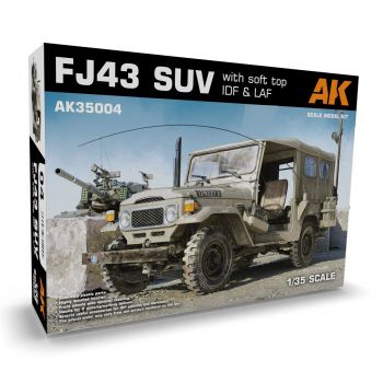 AK Models - 1/35 FJ43 SUV WITH SOFT TOP IDF en LAF