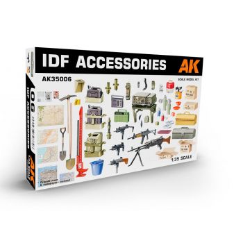 AK Models - 1/35 IDF ACCESSORIES
