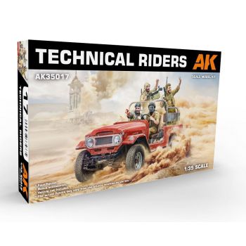AK Models - 1/35 TECHNICAL RIDERS
