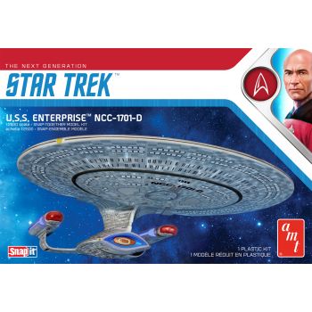 AMT - 1/2500 STAR TREK U.S.S. ENTERPRISE-D (SNAP)