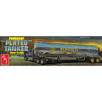 AMT - 1/25 FRUEHAUF PLATED TANKER TRAILER (SUNOCO)