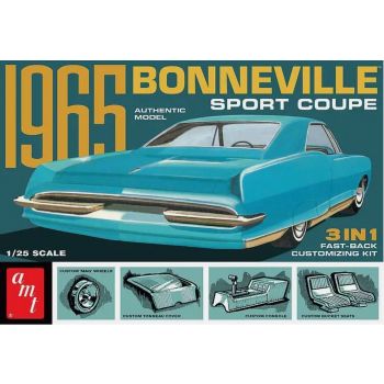 AMT - 1/25 PONTIAC BONNEVILLE SPORT COUPE 1965