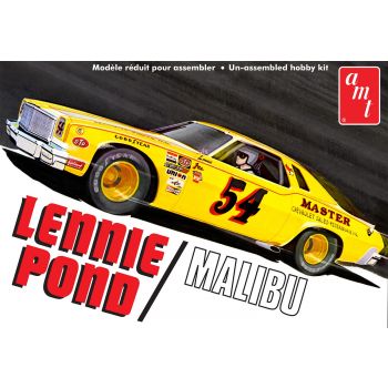 AMT - 1/25 CHEVY MALIBU STOCK CAR LENNIE POND 1974