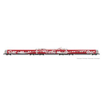 Arnold - DB 3-P EMU CLASS 420 GR/OR COCA-COLA PANTOGRAPHS IV (6/23) *