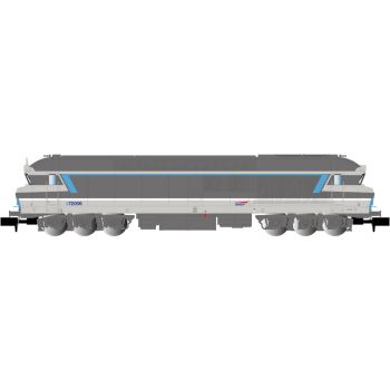 Arnold - 1/160 SNCF, CC 72006 "MULTISERVICE",RED SNCF,DCC(11/25)*