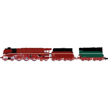 Arnold - 1/160 DR, STOOMLOC 18 201, FUEL TENDER, ROOD/GROEN (11/25)*