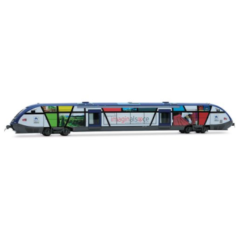 Arnold - 1/160 SNCF, X73551 DIESEL RAILCAR ""IMAGINALSACE"", EP. VI