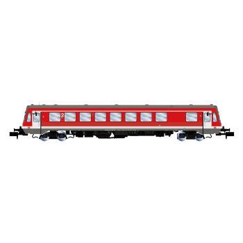 Arnold - 1/160 DB AG, 4-AXLE DIESEL RAILCAR BR 627.0, RED, EP. VI