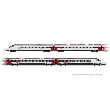 Arnold - 1/160 SBB ETR 610 1ST SER., ICN RED DOORS, 4E BASE, VI