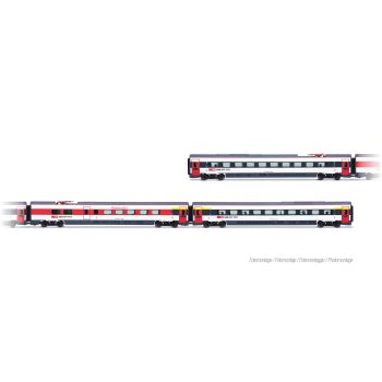 Arnold - 1/160 SBB ETR 610 1ST SER., ICN RED DOORS, 3E INTERM., VI
