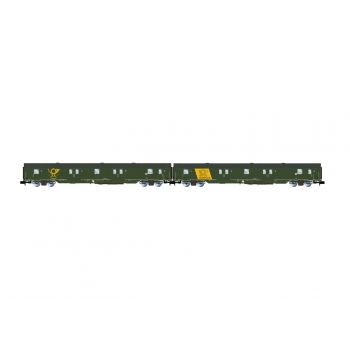 Arnold - DBP 2-P 4-AXLE POSTAL VANS POST-MRZ GR BIG S IV-V (12/23) *