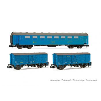 Arnold - RENFE 3-P SET TAJO DE VIA 5000 COACH + 2 X J3 IV-V (12/23) *