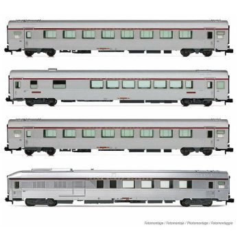 Arnold - 1/160 SNCF, 4-UNIT TEE ""JULES VERNE"" (08/25)*