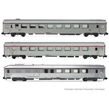 Arnold - 1/160 SNCF,3-UNIT""MISTRAL""NICE-PARARUX/A8U/AD4TUX (08/25)*