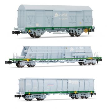 Arnold - 1/160 ADIF 3-P TREN DE CONTRASTE DE BASCULAS V-VI (1/24) *