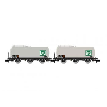 Arnold - SNCF 2-P OF 3-AXLE TANK WAGONS BP IV (12/23) *