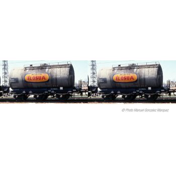 Arnold - RENFE 2-P OF 3-AXLE TANK WAGONS ELOSUA IV (12/23) *
