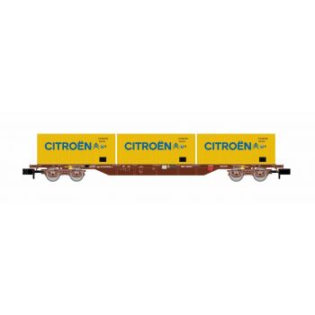 Arnold - RENFE 4-AXLE CONTAINER FLAT WAGON MMC3 CITROEN IV (12/23) *