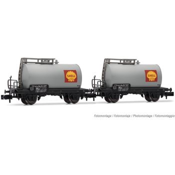 Arnold - 1/160 FS, 2-UNIT TANK ""SHELL"", ZILVER (08/25)*