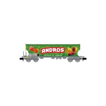 Arnold - 1/160 SNCF HOPPER, ""ANDROS"", GREEN, V