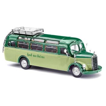 Busch - 1/87 MERCEDES O-3500 REISEBUS HALVER 1949 (4/23) *