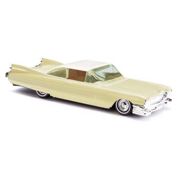 Busch - 1/87 Cadillac Eldorado Pastellgelb 1959 (8/22) *ba45130