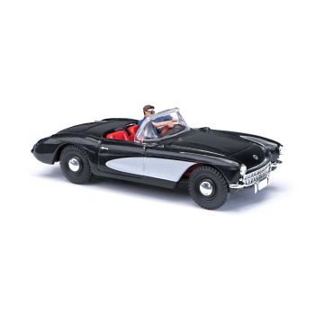 Busch - 1/87 CHEVROLET CORVETTE CABRIO OFFEN 1956