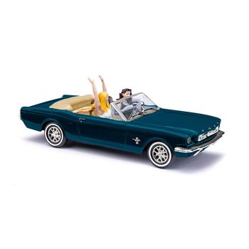 Busch - 1/87 FORD MUSTANG CABRIO OFFEN 1964