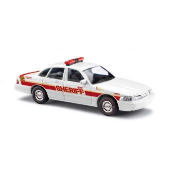 Busch - 1/87 FORD CROWN VICTORIA NYC SHERIFF 1996 (7/24) *