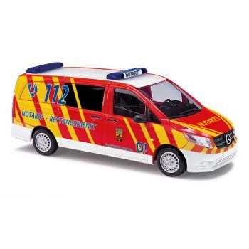 Busch - 1/87 MERCEDES VITO NOTARZT HERFORD 2014 (12/24) *