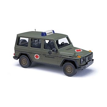 Busch - 1/87 MERCEDES G 90 BW ROTES KREUZ 1990 (7/24) *